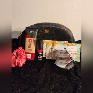 Tory Burch Make Up Bag & Goodies